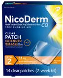 Nicoderm CQ Clear Extended Release Patch, 14 count per pack -- 12 per case
