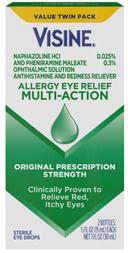 Visine Eye Allergy Relief - Twin Pack, 1 Fluid Ounce Bottle -- 24 per case