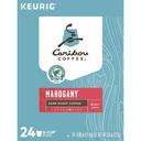 Caribou Coffee Mahogany Blend Dark Roast Keurig K-Cup Pod, 24 count -- 4 per case
