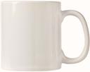 World Tableware Ultima and Porcelana Bright White C Handle Mug, 16 Ounce -- 12 per case