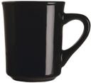 World Tableware Monterey Bay Black Mug, 8.5 Ounce -- 36 per case