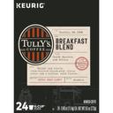 Tullys Breakfast Blend K Cup Coffee Pod, 24 count -- 4 per case
