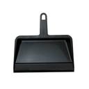 Impact Black Plastic Dust Pan, 12 inch