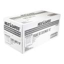 NeatGards White Wide Pleat Disposable Paper Chef Hat, 10 inch -- 12 per case.