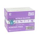 ValuGards Purple Large Disposable Nitrile Gloves -- 1000 per case.