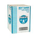 NeatGards Poly White Embossed Medium Duty Disposable Apron -- 1000 per case.