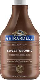 Ghirardelli Sweet Ground Chocolate Cocoa Sauce, 85.9 Ounce -- 6 per case