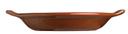Syracuse China Terracotta Brown Handled Baker, 20.5 Ounce -- 6 per case.