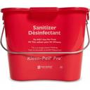 San Jamar Red Kleen-Pail Pro Pail, 3 Quart Capacity