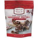 Creative Snacks Co Dark Chocolate Peppermint Pretzel, 9 Ounce -- 12 per case