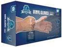 Empress Large Powder Free Disposable Vinyl Gloves - 100 count per pack - 10 packs per case