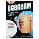 Bobabam Lychee Guava Instant Boba Drink Kit, 9 Ounce - 6 per case