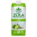 Zola Lime Coconut Water, 500 Milliliter -- 12 per case