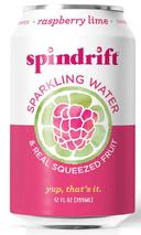 Spindrift Raspberry Lime Sparkling Water, 12 Fluid Ounce -- 24 per case