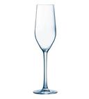 Arcoroc Mineral Flute Glass, 5 1/4 Ounce -- 24 per case.