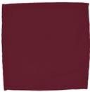 Intedge Burgundy Poly/Cotton Dinner Napkin, 22 x 22 inch -- 12 per case