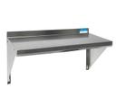 BK Resources 18/430 Stainless Steel Economy Wall Shelf, 60 inch Width x 12 inch Depth