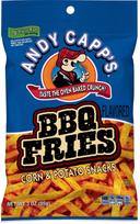 Andy Capps Barbeque Fries Corn and Potato Snacks, 3 Ounce -- 12 per case