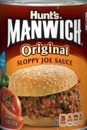 Hunts Manwich Original Sloppy Joe Sauce, 15 Ounce -- 24 per case