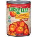 Lucky Leaf Organic Apple Fruit Filling or Topping, 21 Ounce -- 8 per case.