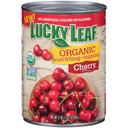Lucky Leaf Organic Cherry Fruit Filling or Topping, 21 Ounce -- 8 per case.