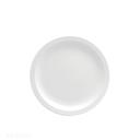 Buffalo Bright White Narrow Rim Undecorated Ceramic Plate, 8.25 inch -- 24 per case.