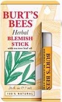Burts Bees Tea Tree and Juniper Oil Herbal Blemish Stick, 0.26 Ounce -- 16 per case