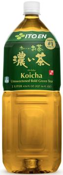 Ito En Koicha Unsweetened Green Tea, 2 Liter -- 6 per case.
