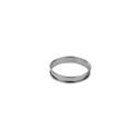Gobel Stainless Steel Tart Ring with Rolled Edges, 4.7 inch Diameter
