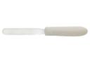 Winco White Polypropylene Handle Bakery Spatula, 4 x 3/4 inch -- 24 per case