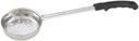 Winco One Piece Stainless Steel Perforated Black Handle Portion Controller, 6 Ounce -- 12 per case