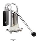 Louis Tellier Wall Mounted Professional French Fries Cutter, 15 3/4 x 6 57/64 x 11 27/64 inch