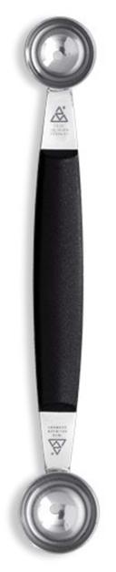 Triangle Stainless Steel 22 to 30 mm Professional Melon Baller with Polypropylene Handle