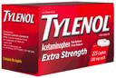 Tylenol Extra Strength Caplets, 225 per unit -- 24 per case
