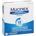 Mucinex Extended Release Tablet - 6 count per pack -- 24 packs per case