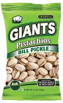 Giants Dill Pickle Pistachios, 4.5 Ounce -- 8 per case
