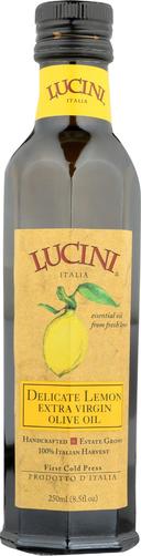 Lucini Lemon Extra Virgin Olive Oil, 8.5 Ounce -- 6 per case