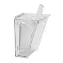 Cal-Mil 32 Ounce Polycarbonate Wall Mount Ice Scoop Holder, 6 x 5.25 x 11.5 inch