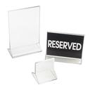 Cal-Mil Classic Standard Tabletop Cardholder, 5 1/2 x 8 1/2 inch