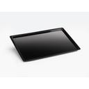 Cal-Mil Black Acrylic Shallow Display Tray, 10 x 12 x 1 inch