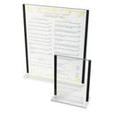 Cal-Mil Classic Black Trim Card Holderr, 4 x 6 inch -- 6 per case