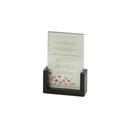 Cal-Mil Black U Frame Table Top Card Holder, 5 x 1.5 x 7 inch -- 6 per case