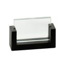 Cal-Mil Black U-Frame Table Top Cardholder, 3.5 x 2 inch -- 12 per case