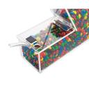 Cal-Mil Classic Acrylic Topping Dispenser with Notch, 4 x 11 x 11 inch -- 2 per case