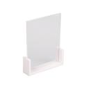 Cal-Mil White U Frame Table Top Card Holder, 8.5 x 1 x 11 inch