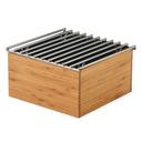 Cal-Mil Bamboo Chafer Alternative, 10.25 x 10 x 5.5 inch