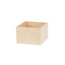 Cal-Mil Blonde Merchandiser Box, 6 inch Width x 6 inch Depth x 4 inch Height