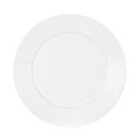 Cal-Mil Classic Rim White Melamine Plate, 7 inch Dia. x 0.75 inch Height -- 6 per case