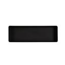 Cal-Mil Hudson Black Rectangle Melamine Bowl, 18 inch Width x 6 inch Depth x 3 inch Height