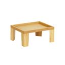 Cal-Mil Sydney Oak Taper Leg Riser, 10 inch Width x 12 inch Depth x 6 inch Height